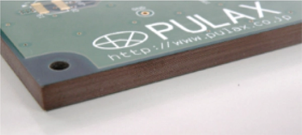 High-multilayer board cross-section